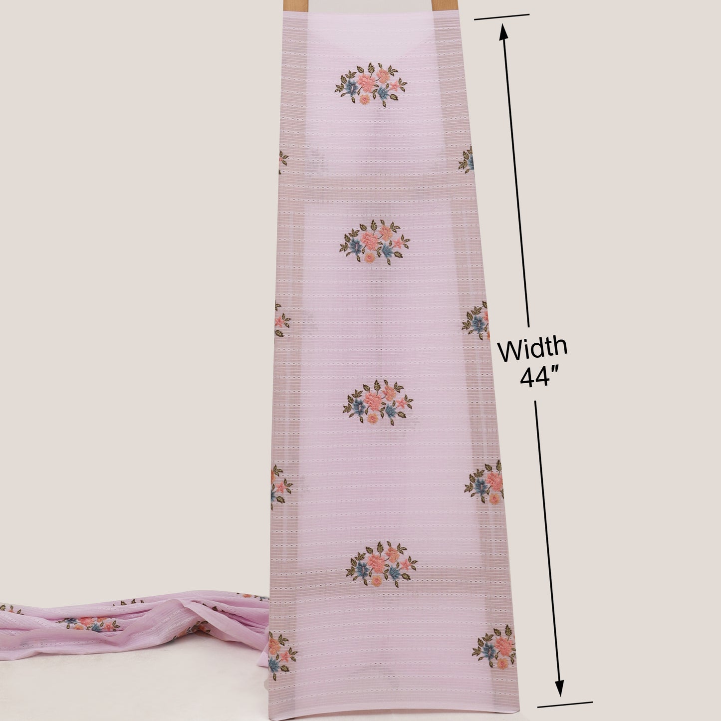Cotton Linen Embroidery Fabric