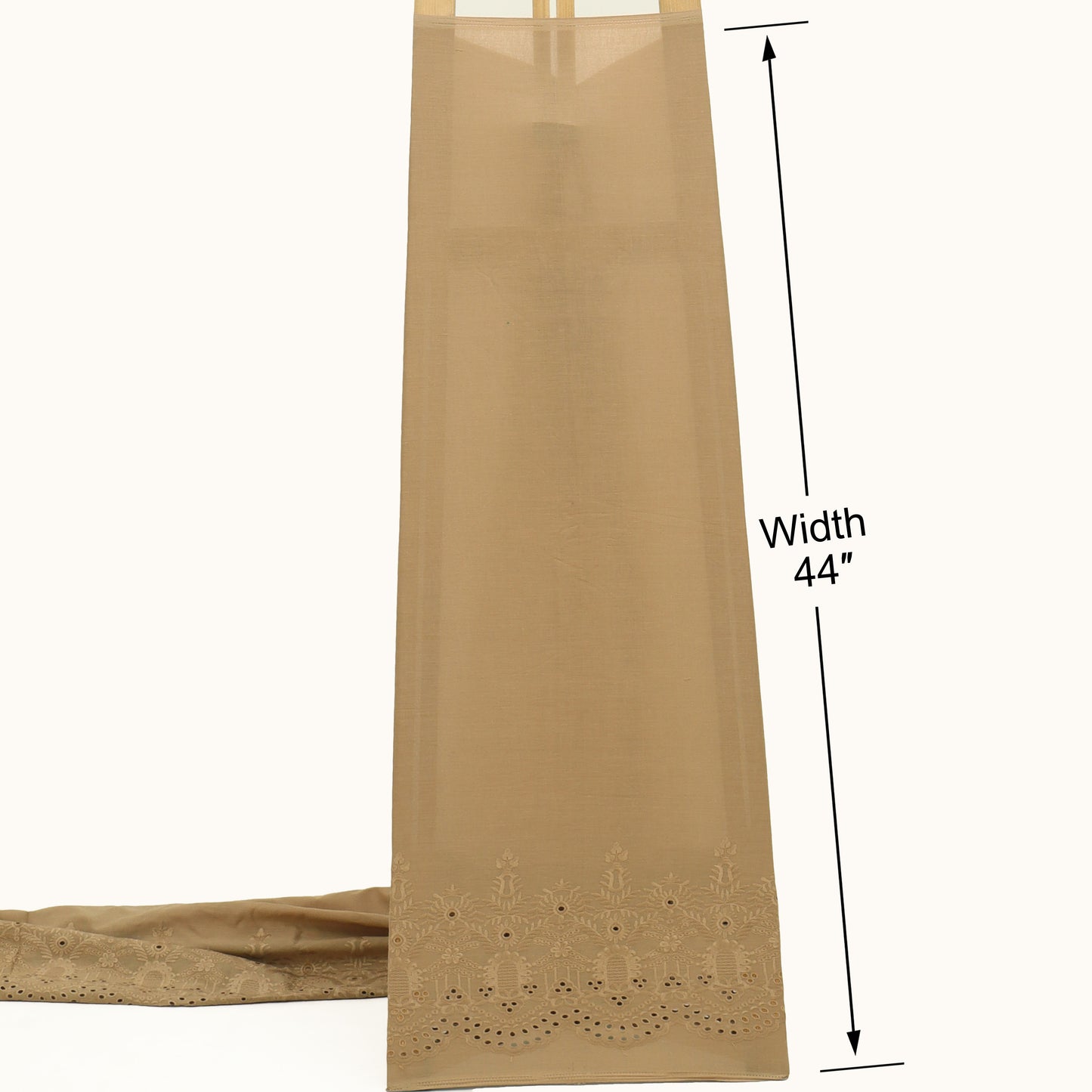 Cambric Cotton Border Embroidery