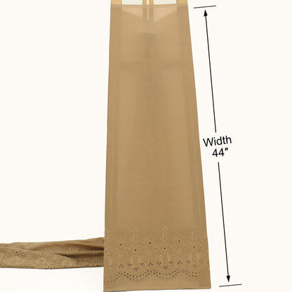 Cambric Cotton Border Embroidery