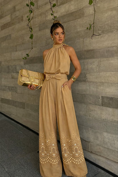 Cambric Cotton Border Embroidery