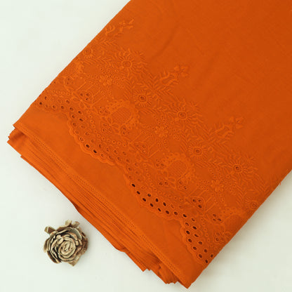 Cambric Cotton Border Embroidery