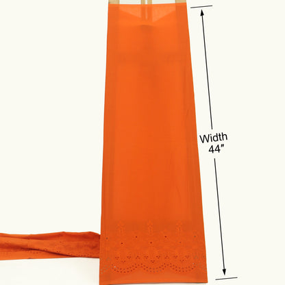 Cambric Cotton Border Embroidery