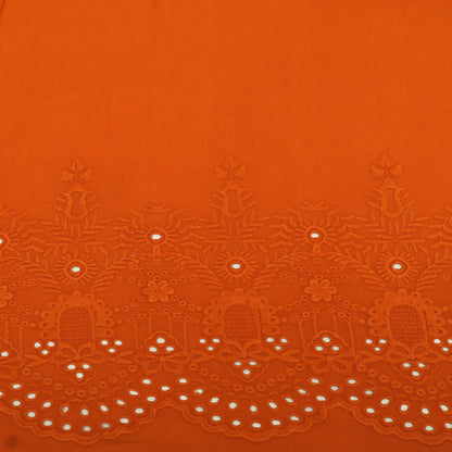 Cambric Cotton Border Embroidery