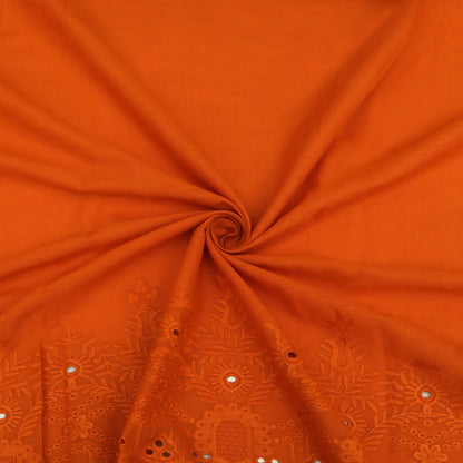 Cambric Cotton Border Embroidery