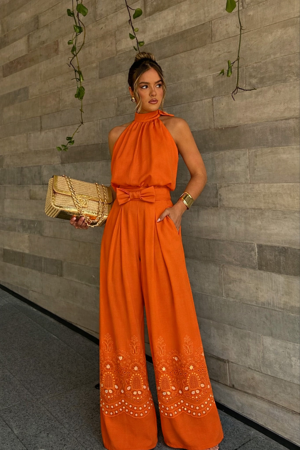 Cambric Cotton Border Embroidery