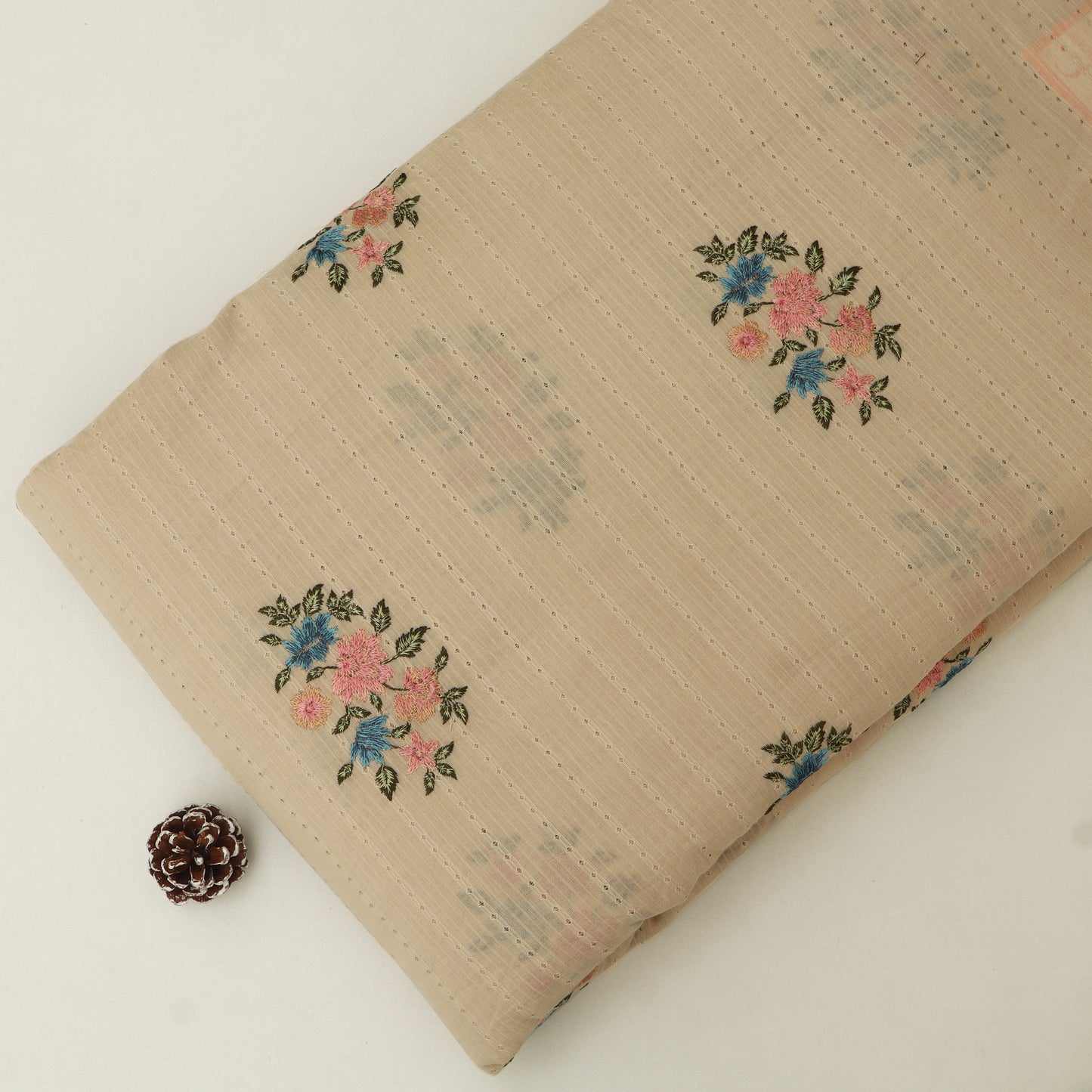 Cotton Linen Embroidery Fabric