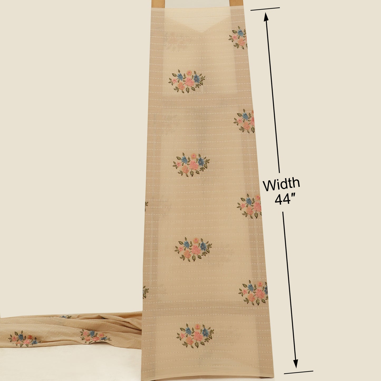 Cotton Linen Embroidery Fabric