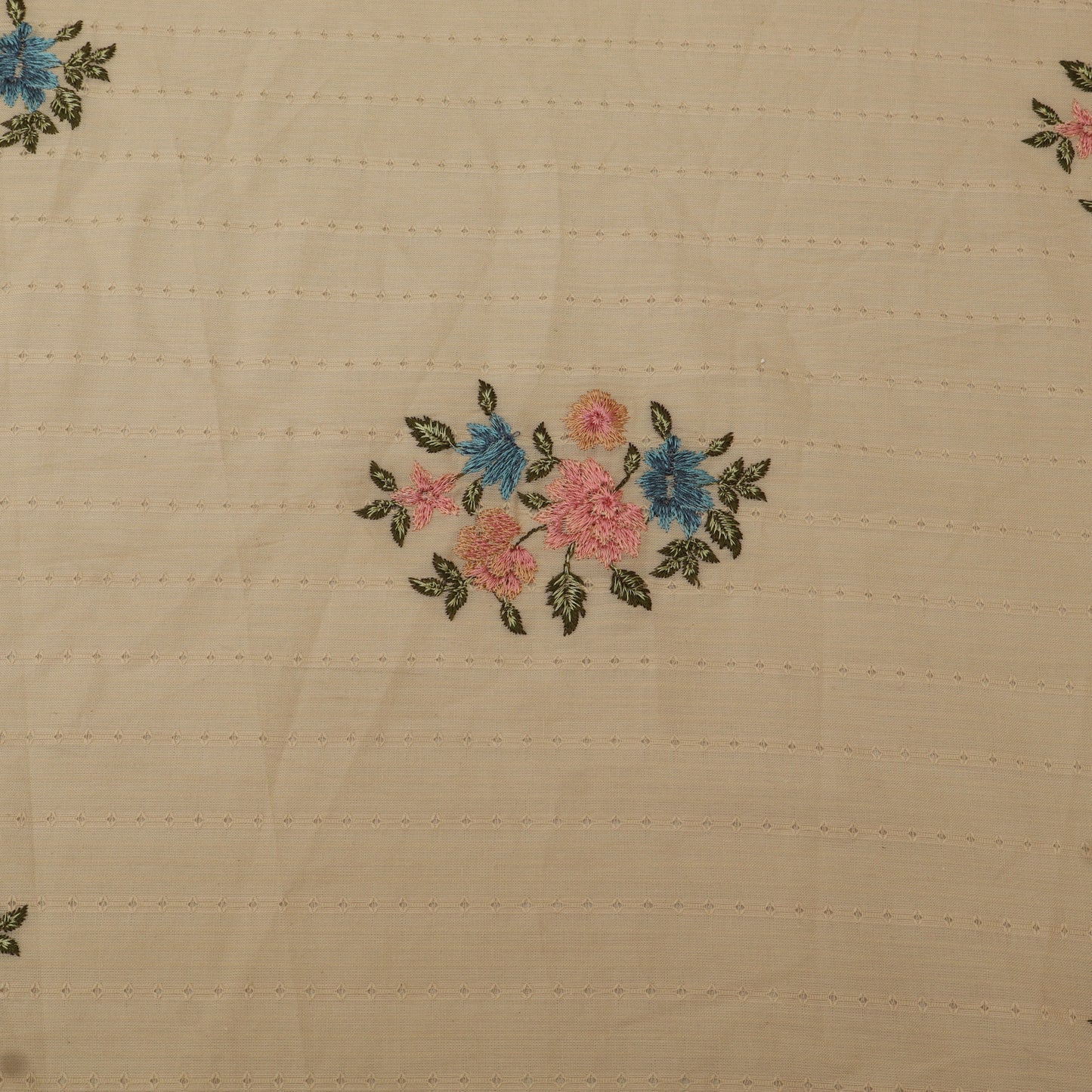 Cotton Linen Embroidery Fabric