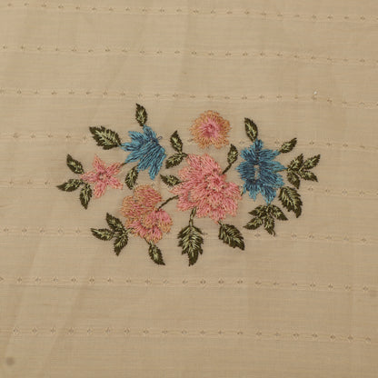 Cotton Linen Embroidery Fabric