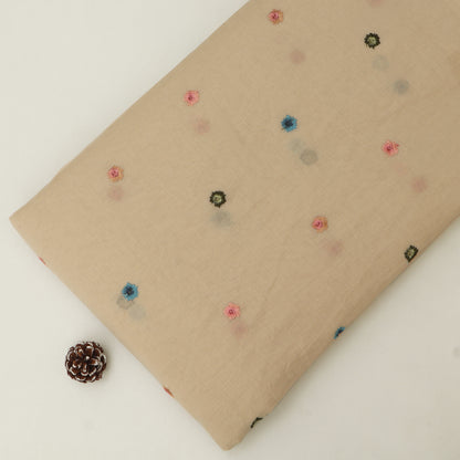 Cotton Linen Embroidery Fabric