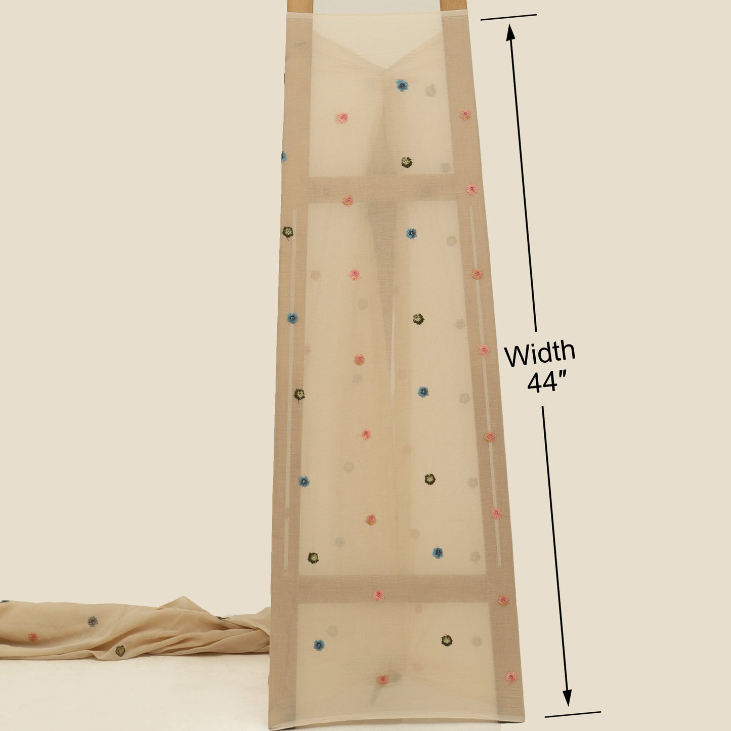 Cotton Linen Embroidery Fabric