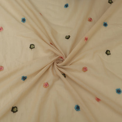 Cotton Linen Embroidery Fabric