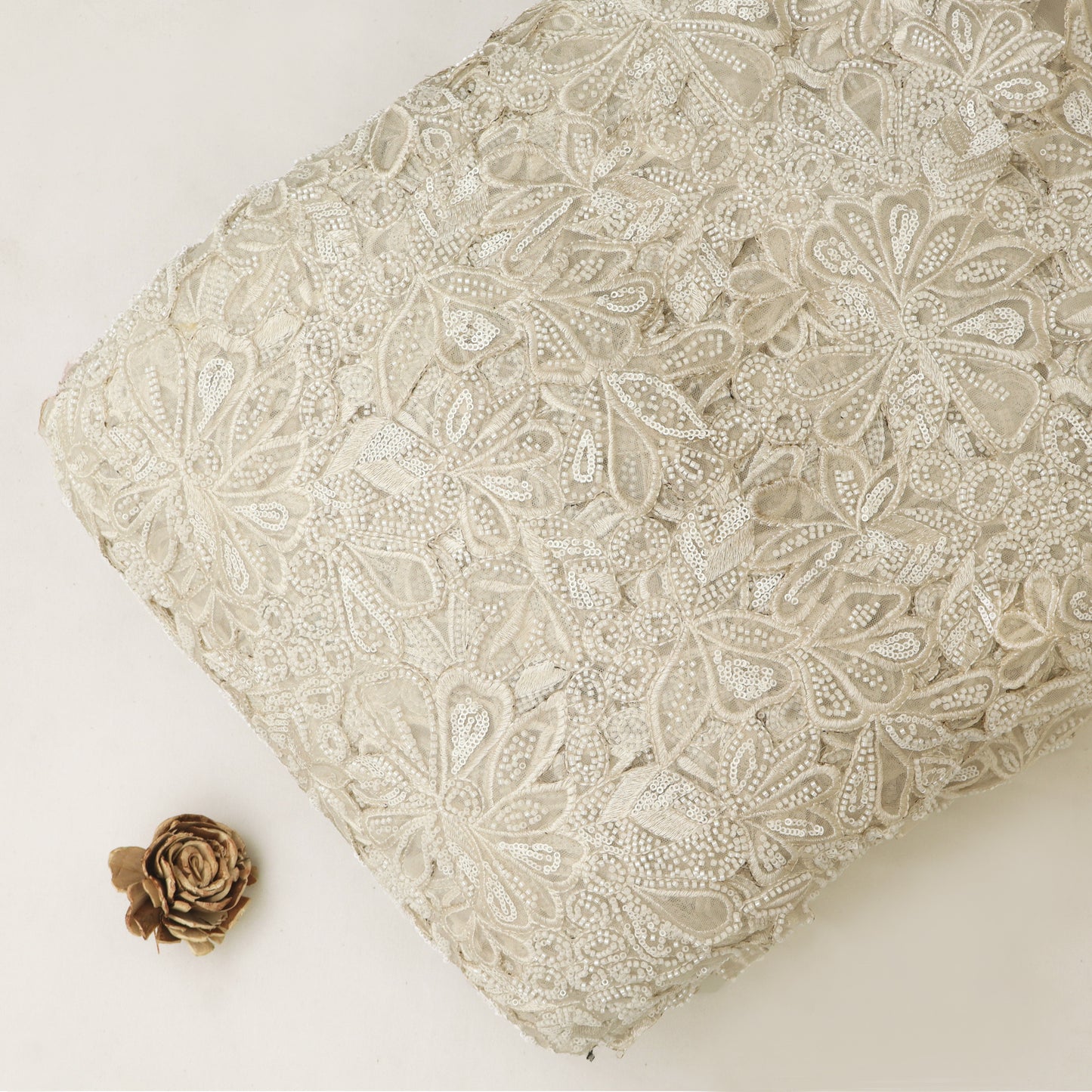 Net Embroidery Fabric