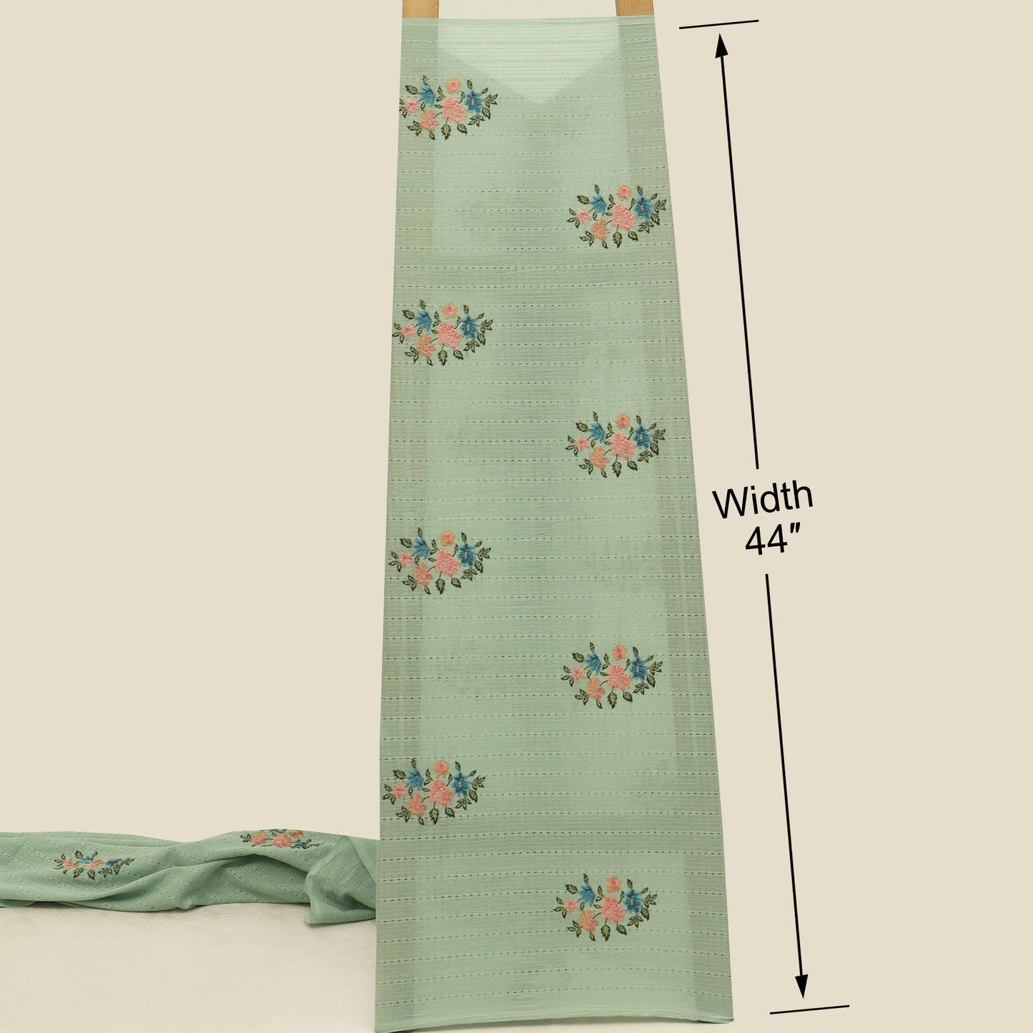 Cotton Linen Embroidery Fabric
