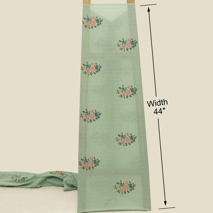 Cotton Linen Embroidery Fabric