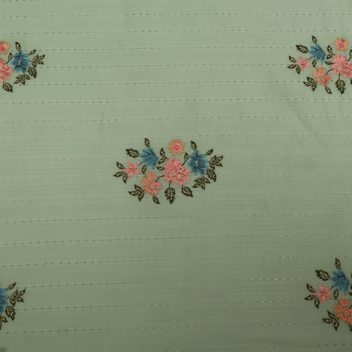 Cotton Linen Embroidery Fabric