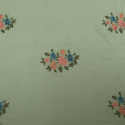 Cotton Linen Embroidery Fabric