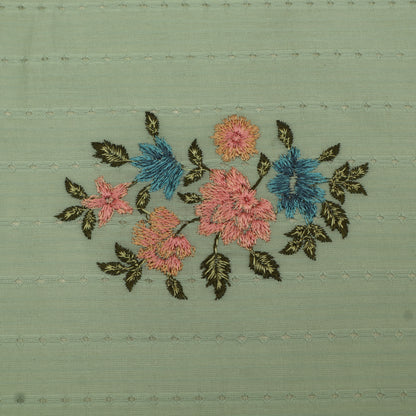 Cotton Linen Embroidery Fabric