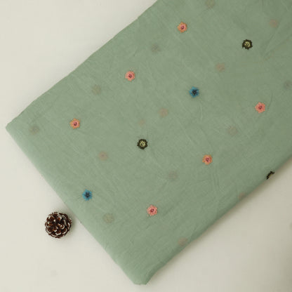 Cotton Linen Embroidery Fabric