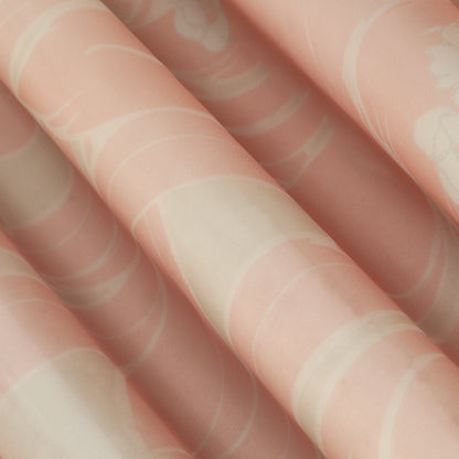 Multicolor Satin Organza Print Fabric