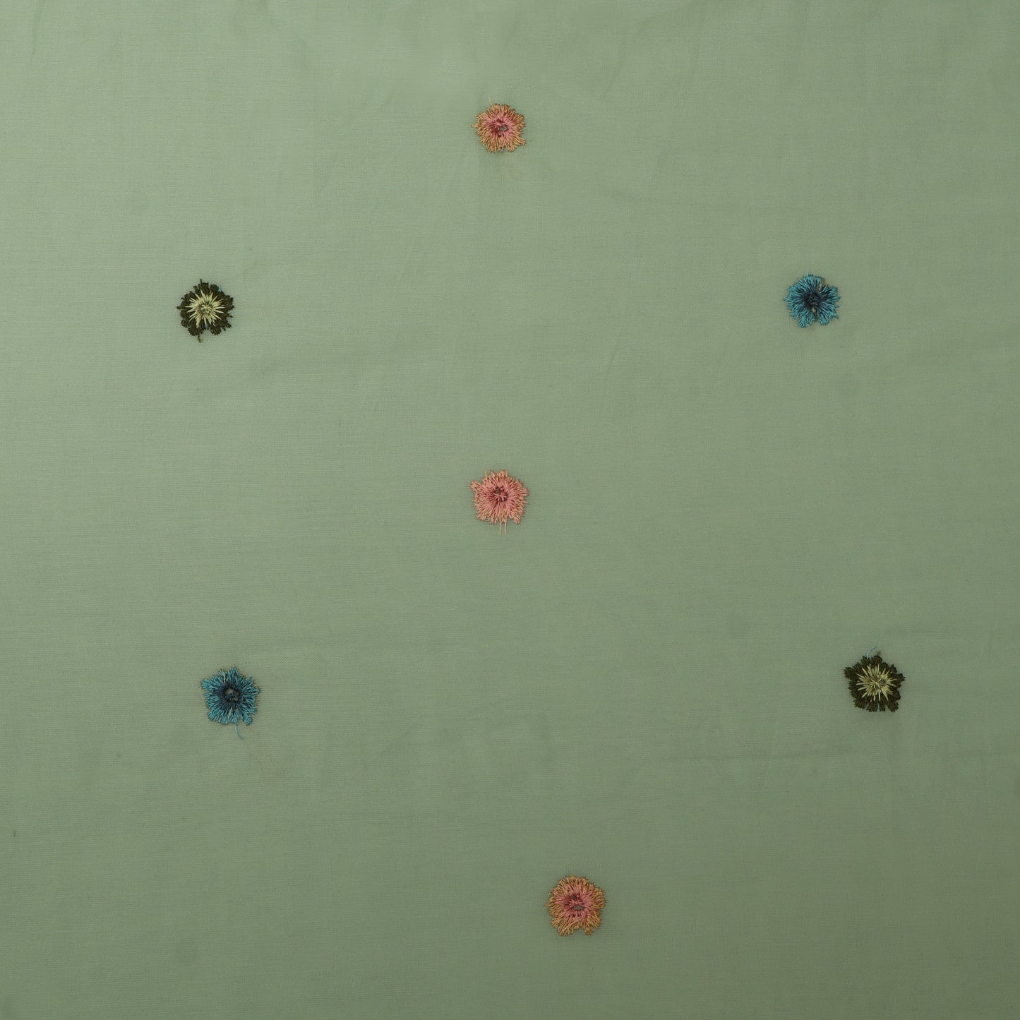 Cotton Linen Embroidery Fabric