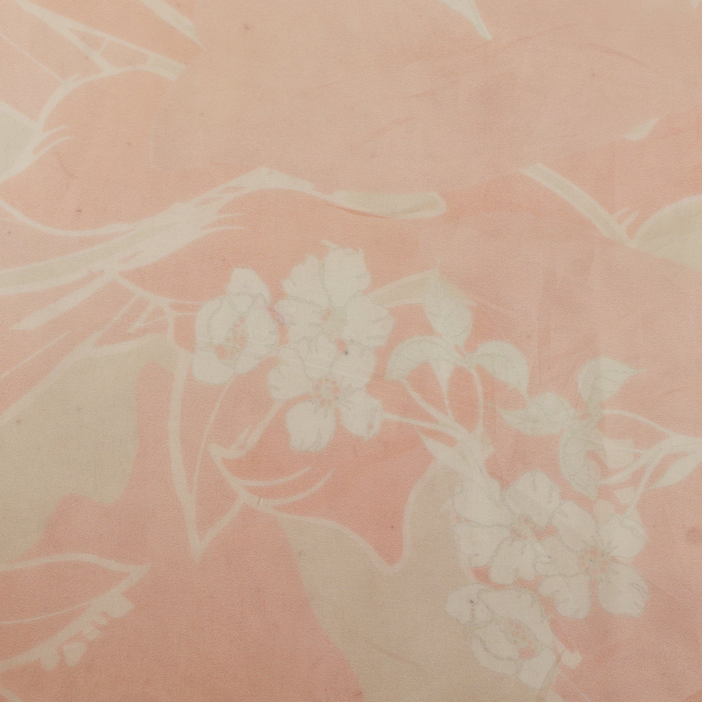 Multicolor Satin Organza Print Fabric