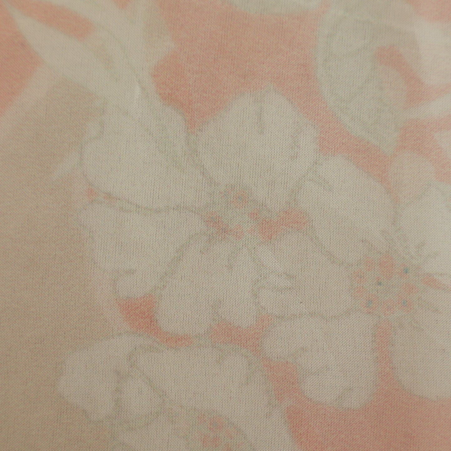 Multicolor Satin Organza Print Fabric