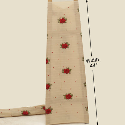 Cotton Linen Embroidery Fabric