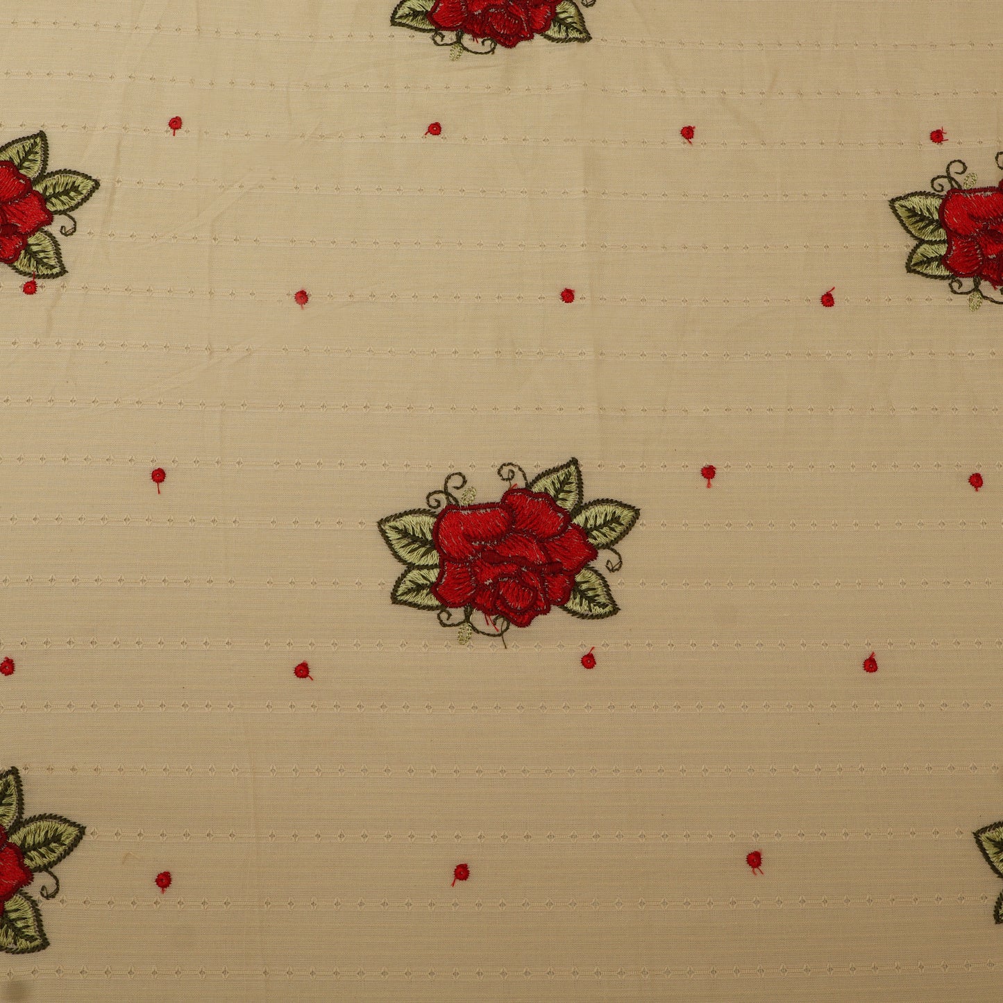 Cotton Linen Embroidery Fabric