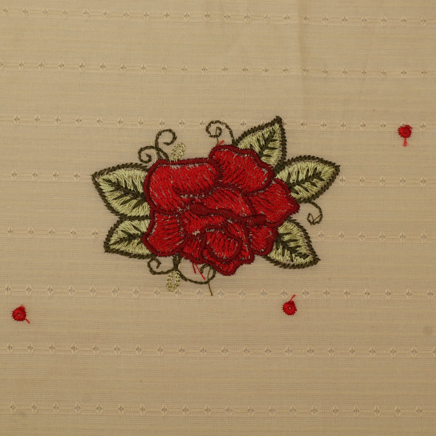 Cotton Linen Embroidery Fabric