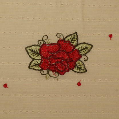 Cotton Linen Embroidery Fabric