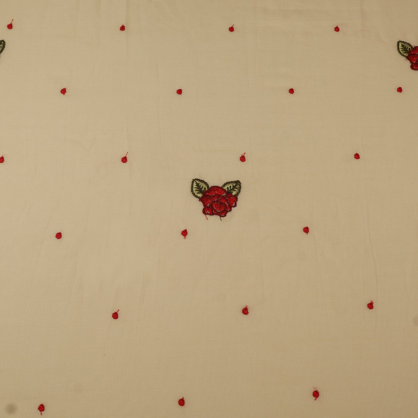 Cotton Linen Embroidery Fabric