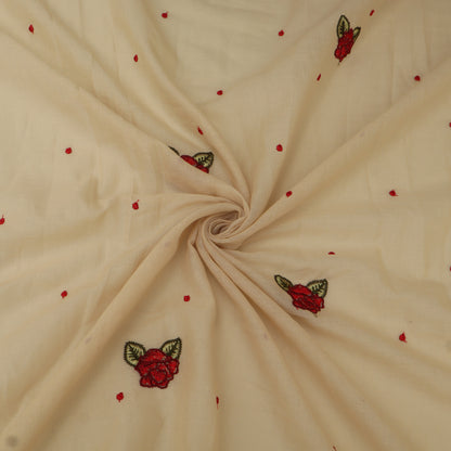 Cotton Linen Embroidery Fabric