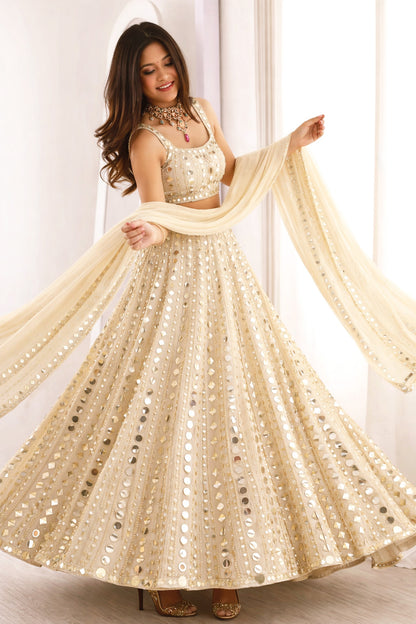 Georgette Embroidery Fabric