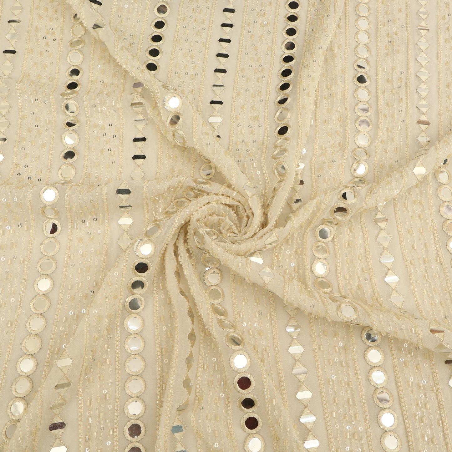 Georgette Embroidery Fabric