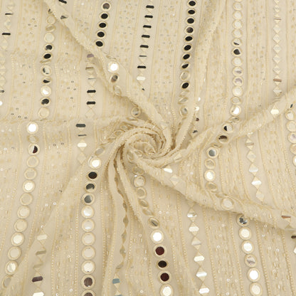 Georgette Embroidery Fabric