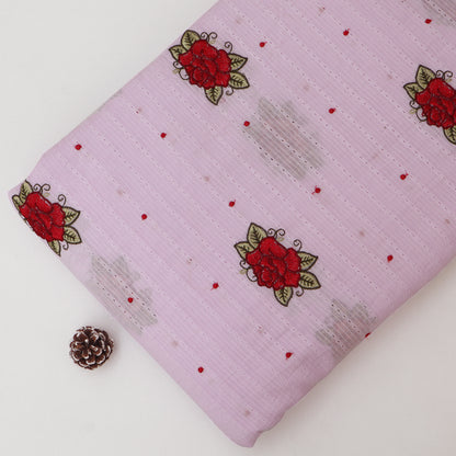 Cotton Linen Embroidery Fabric