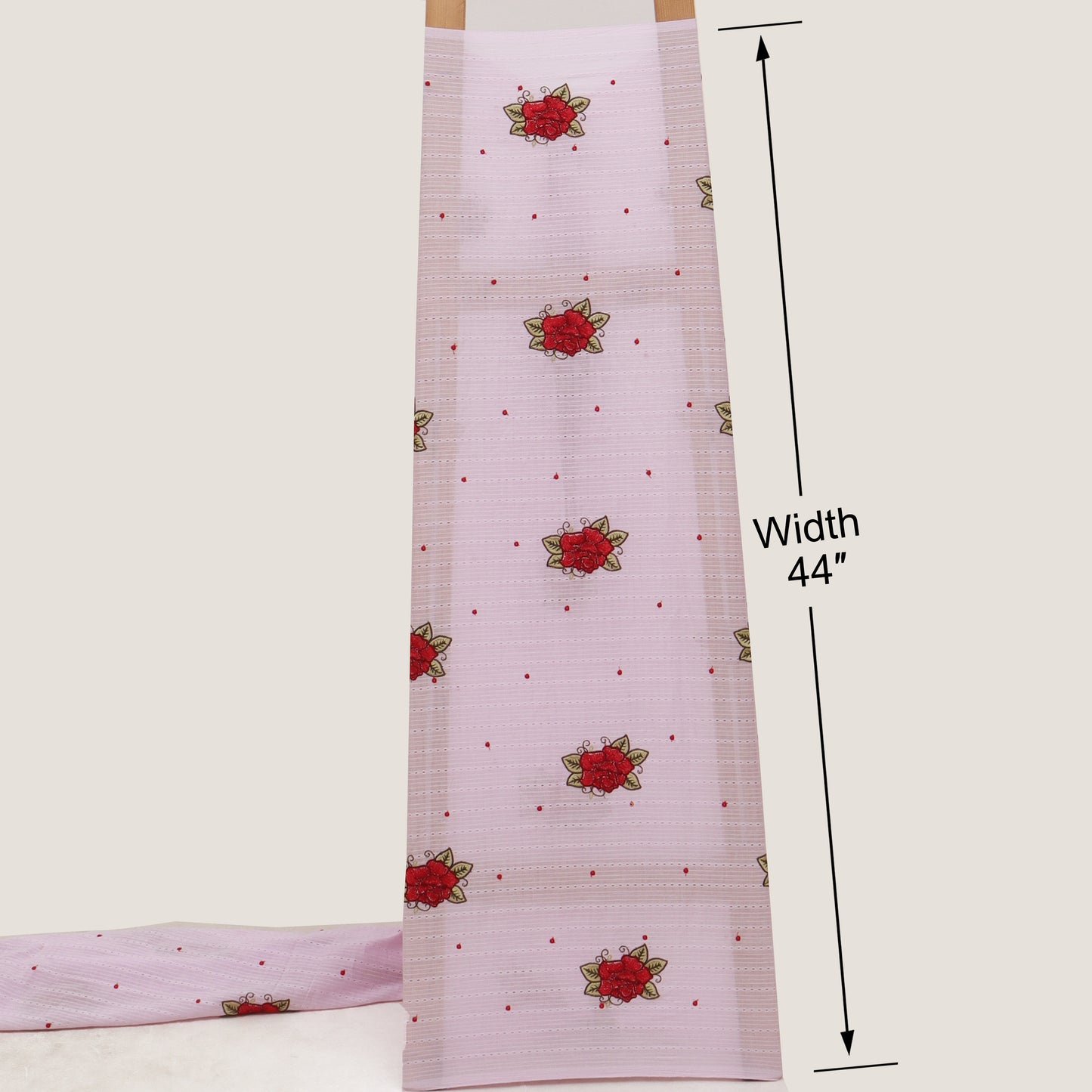 Cotton Linen Embroidery Fabric