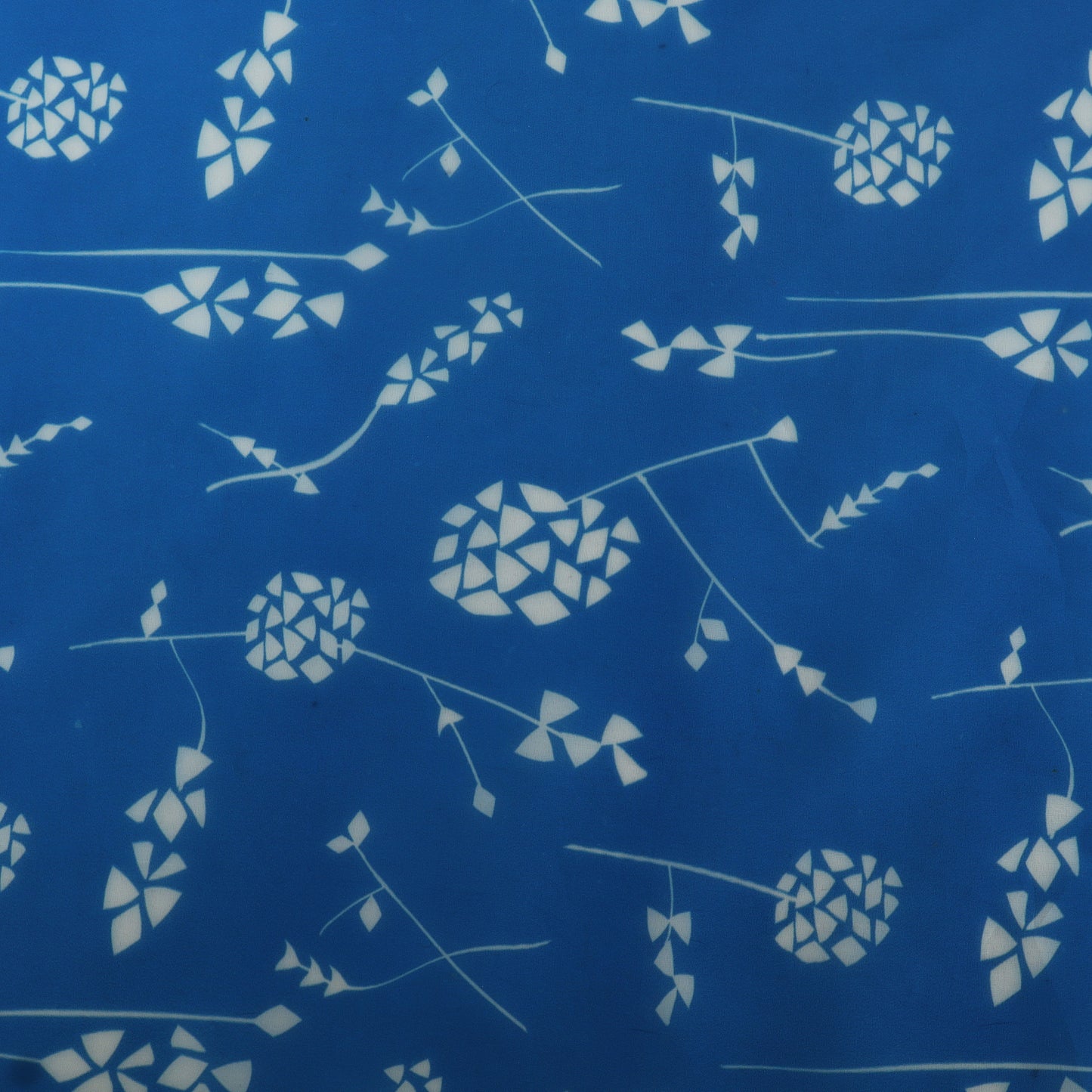 Multicolor Satin Organza Print Fabric