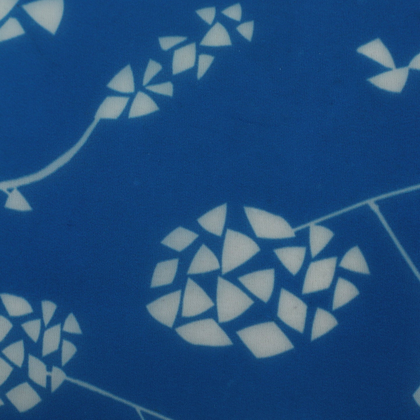 Multicolor Satin Organza Print Fabric