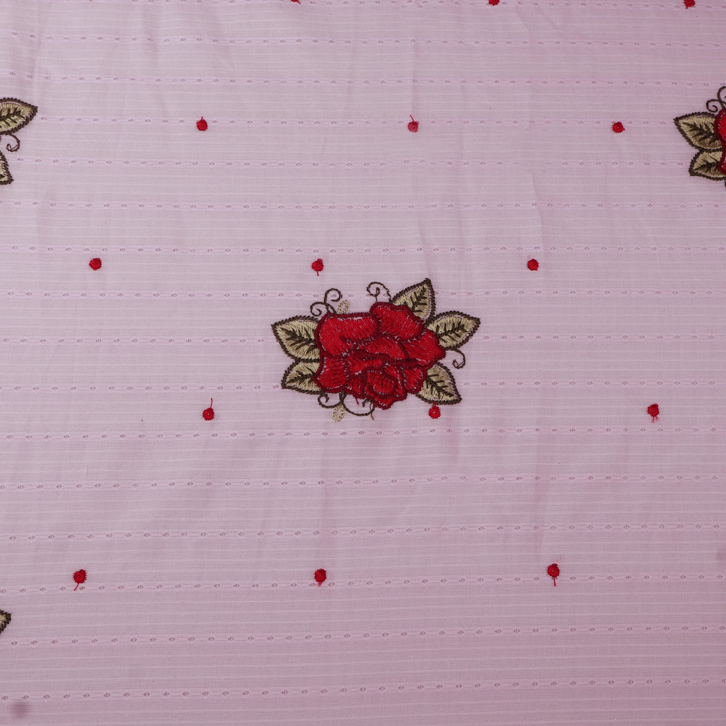 Cotton Linen Embroidery Fabric