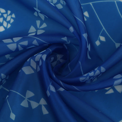 Multicolor Satin Organza Print Fabric