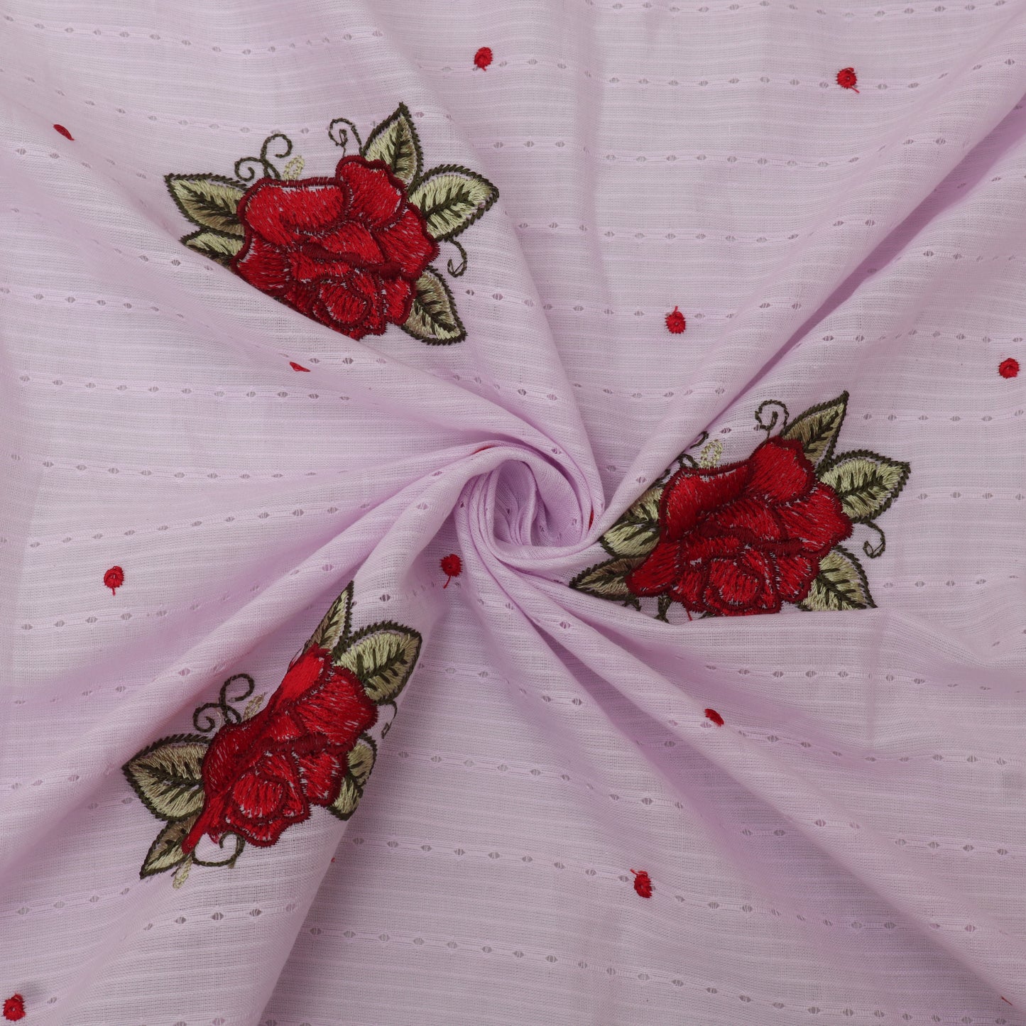 Cotton Linen Embroidery Fabric