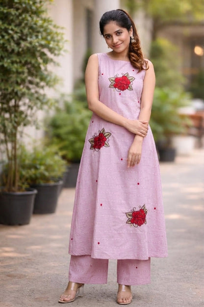 Cotton Linen Embroidery Fabric