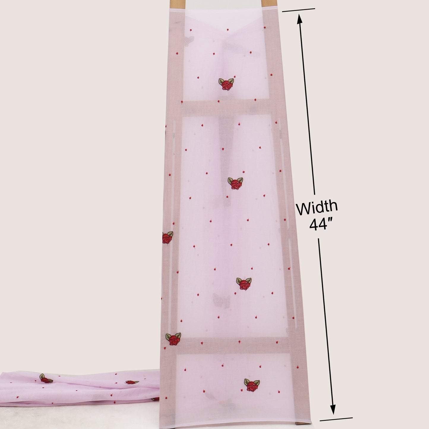 Cotton Linen Embroidery Fabric