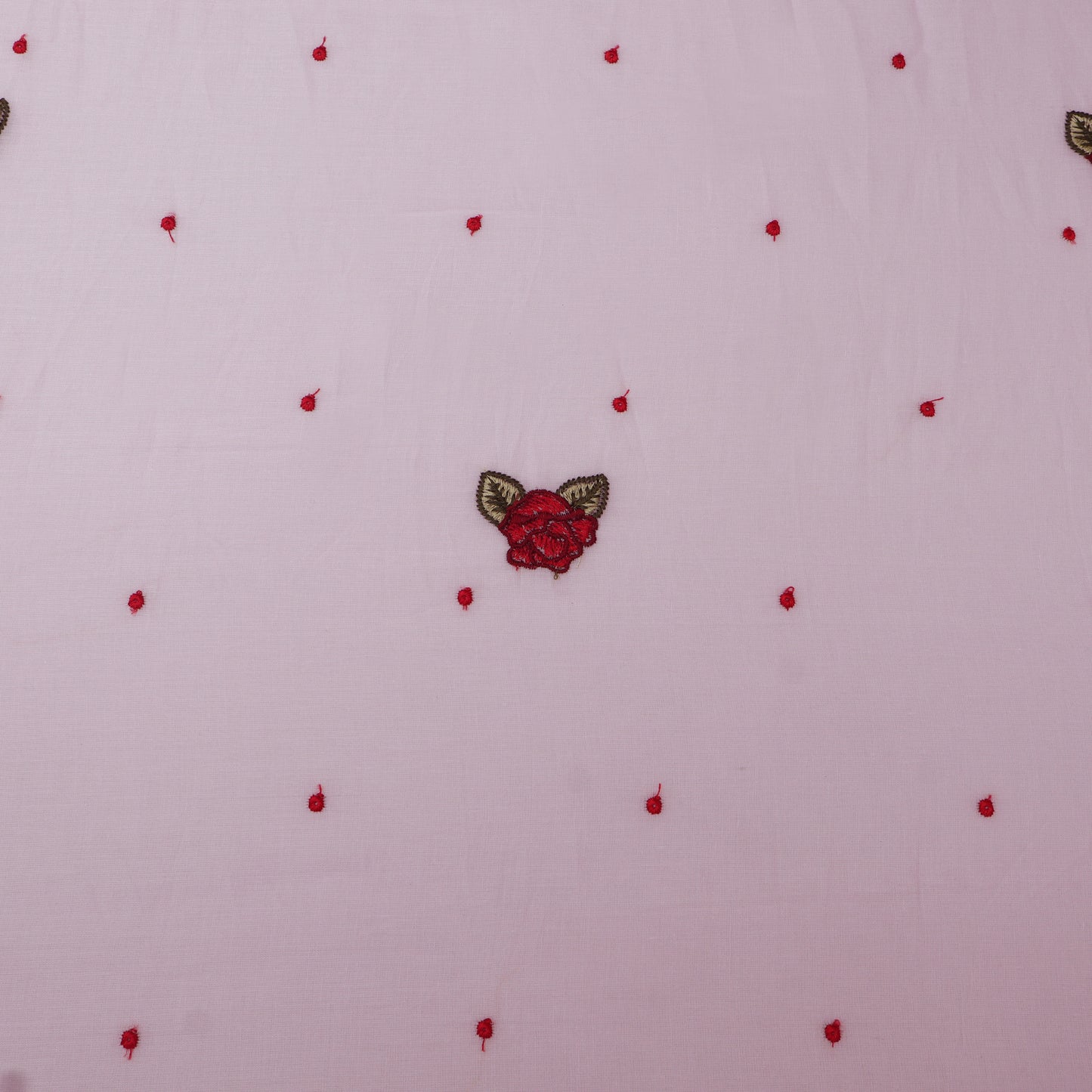 Cotton Linen Embroidery Fabric