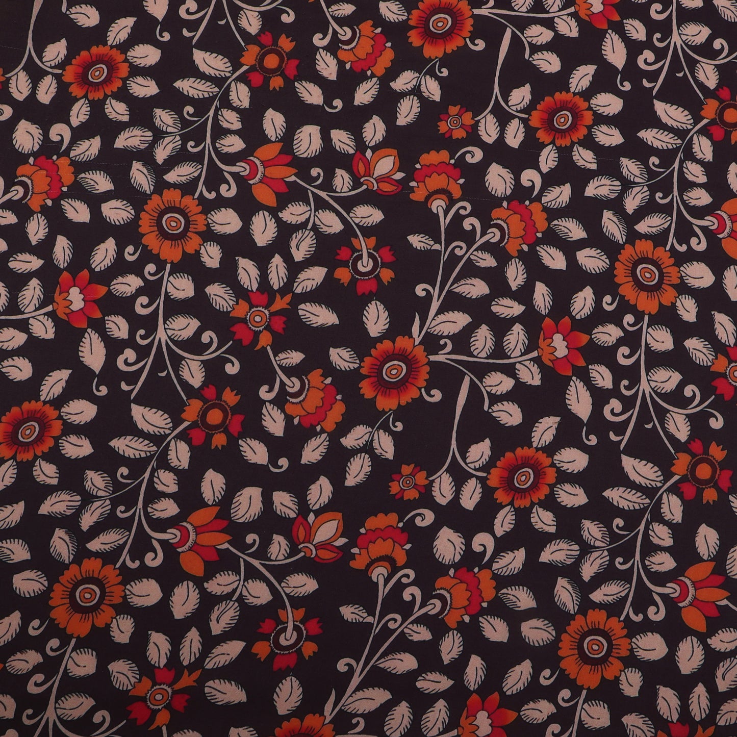 Multi Color Modal Satin Print Fabric