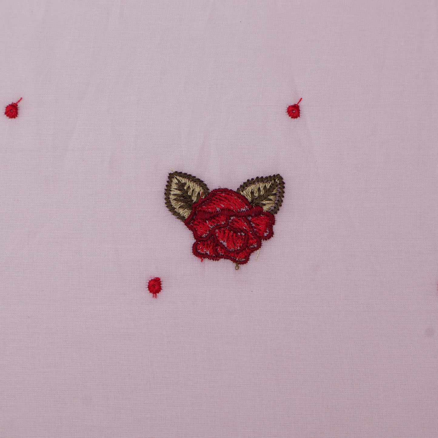 Cotton Linen Embroidery Fabric