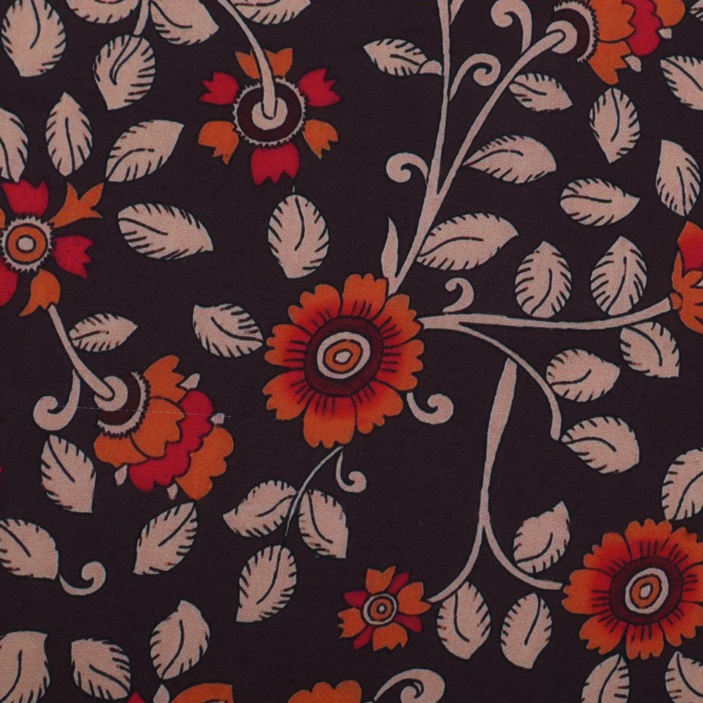 Multi Color Modal Satin Print Fabric