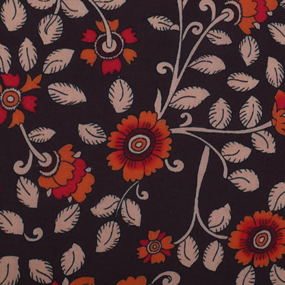 Multi Color Modal Satin Print Fabric